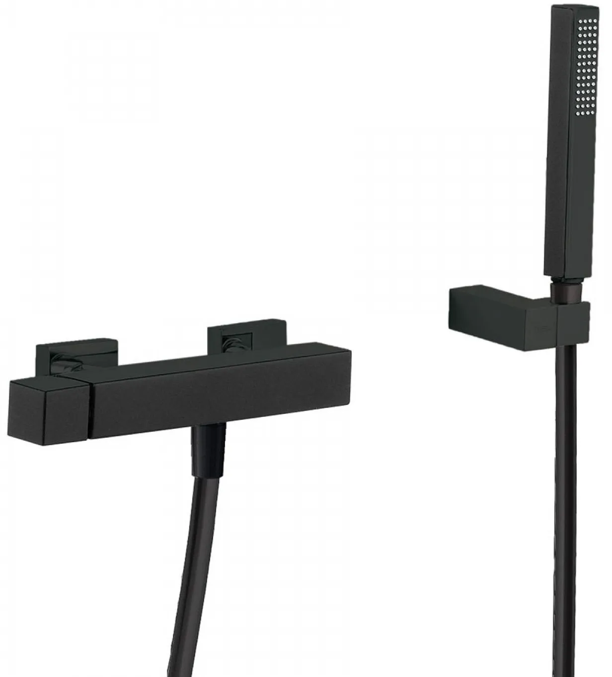 Набор: Смеситель для душа с душевым набором  Cuadro Tres 00716703NM