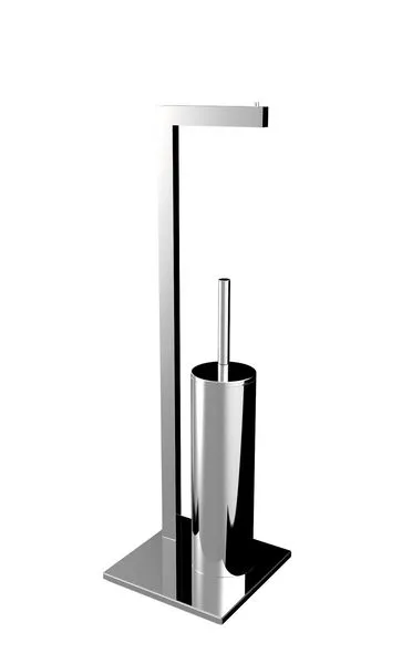 Напольная подставка для туалетного ершика с колбой и держателем Emco Loft