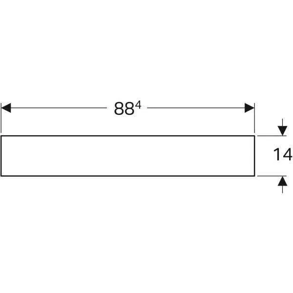 Дзеркало Geberit CITTERIO 500.572.JI.1