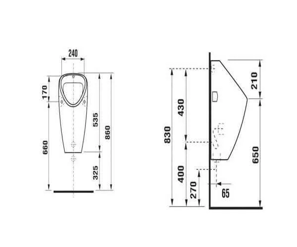 Пісуар Jika Golem H8430600000001