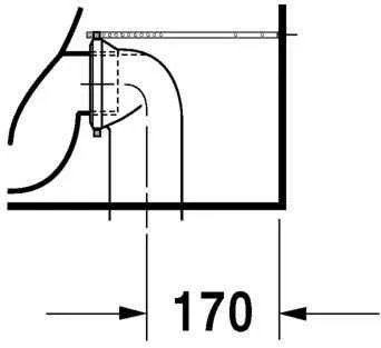 Унітаз підлоговий Duravit D-Code (комбінований) 21180920002