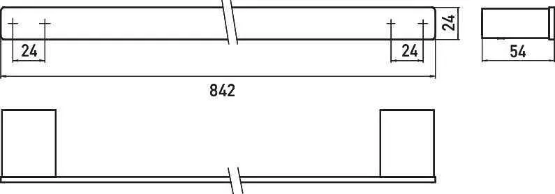 Рушникотримач Emco Loft Black 0560 133 80