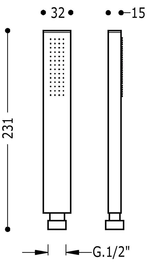 Ручной душ Tres 20263901OM