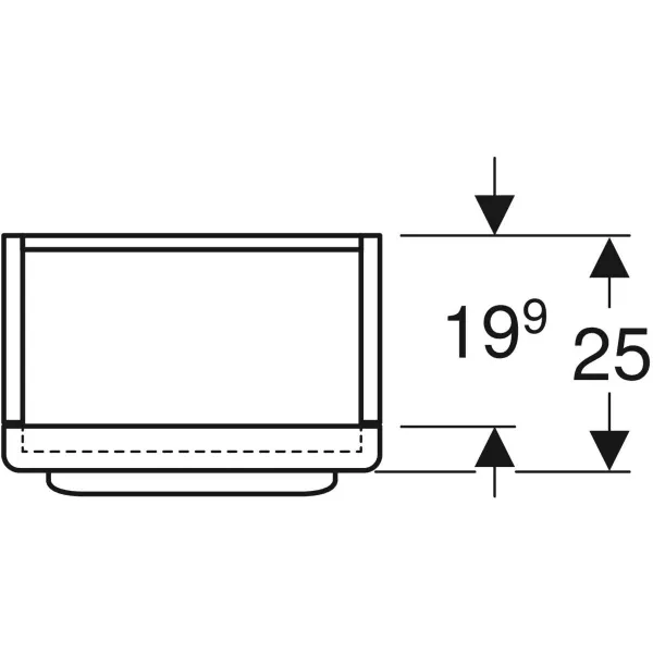 Пенал Geberit Geberit myDay Y824000000