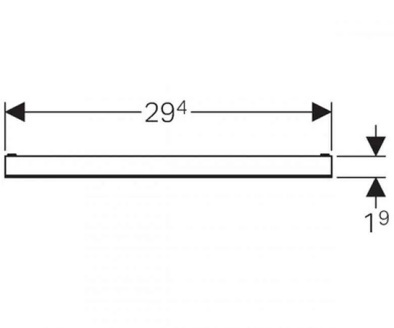 Декоративний комплект Geberit 154.338.00.1