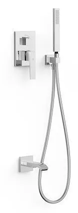 Набор: Смеситель для ванны с душевым набором Tres 20228007