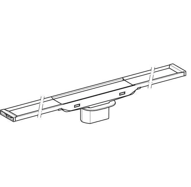 Шкафчик под умывальник Geberit Smyle Square 154.451.00.1