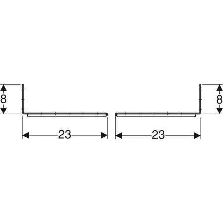 Комплект крепления Geberit
