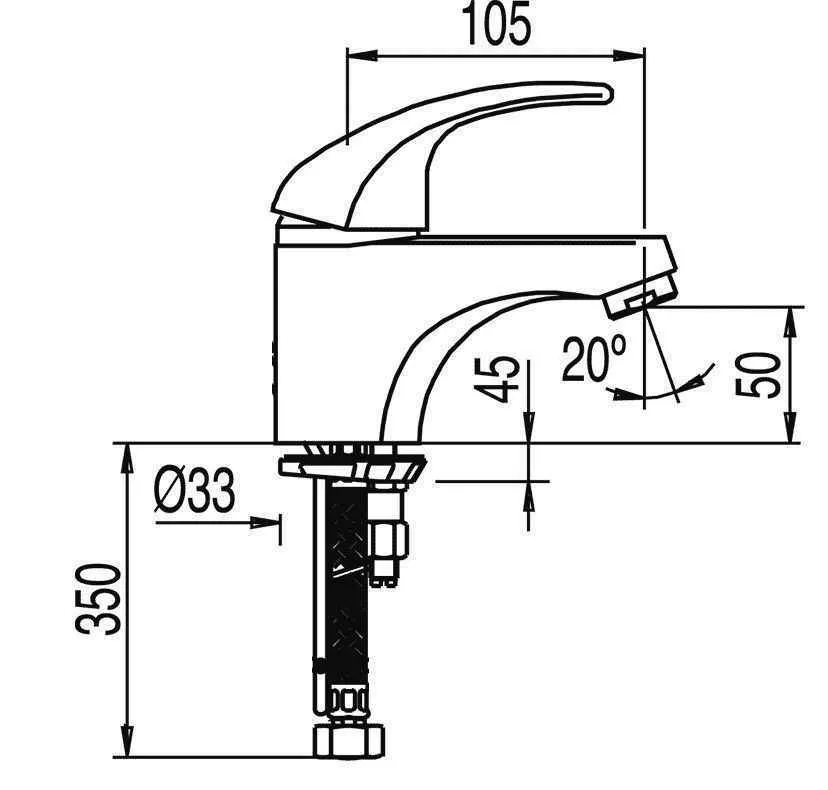 Змішувачі для раковини Mono - Tres 172103