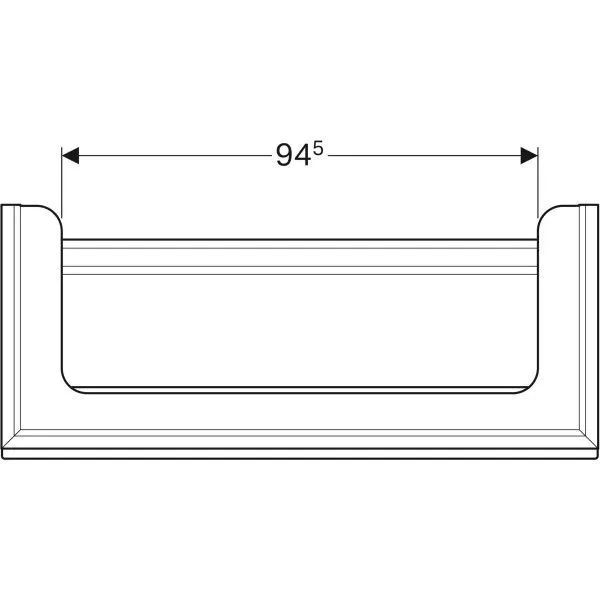 Тумба для умывальника Geberit CITTERIO 500.556.JI.1 500.566.JJ.1