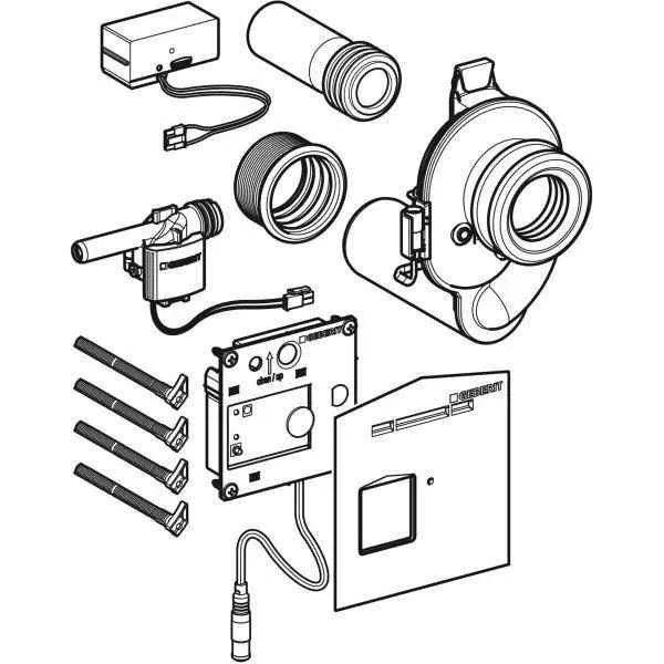 Система електронного керування змивом Geberit