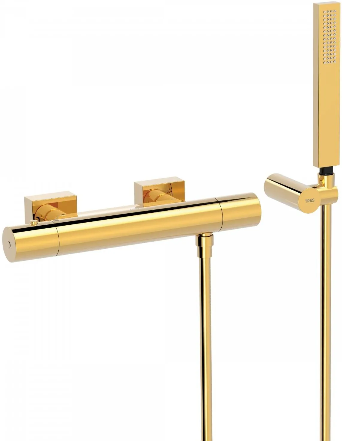 Смесители с термостатом для душа Tres Project 21116409OR