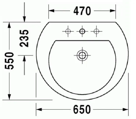 Умивальник Duravit Darling New