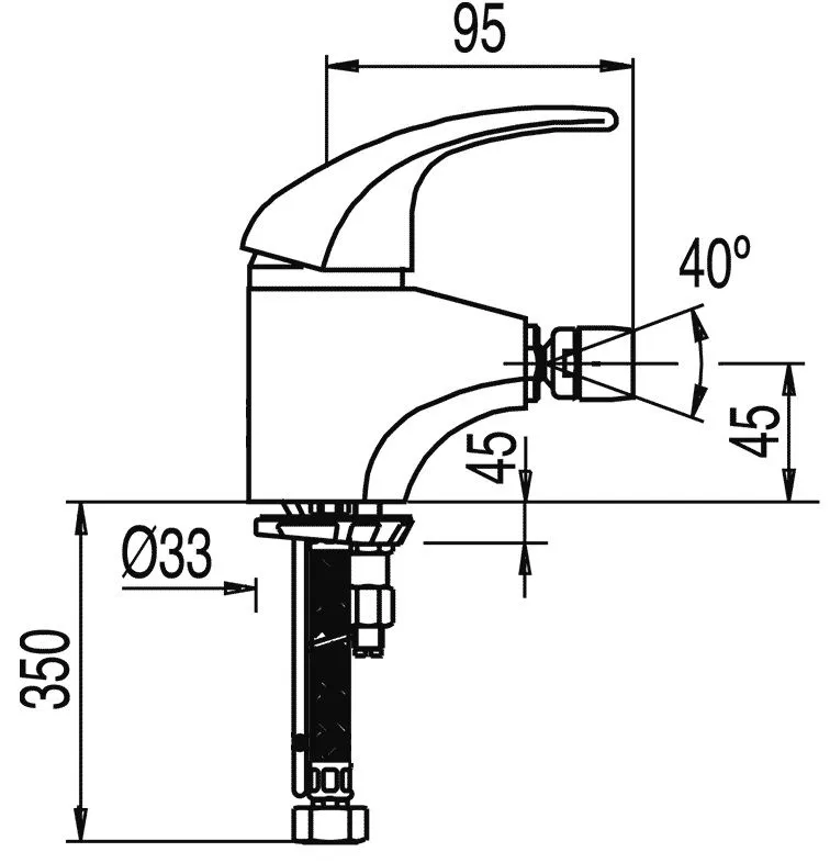 Смесители для биде Mono - Tres 172120