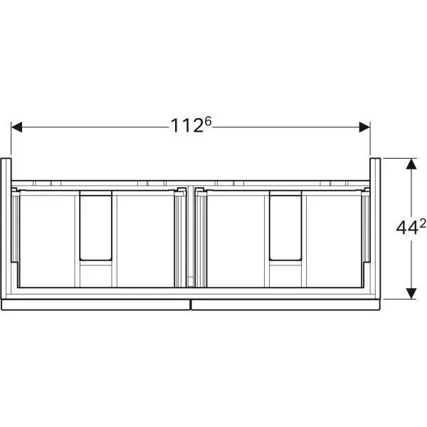 Тумба под умывальник Geberit  iCon 840520000