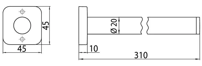 Держатели для полотенец Emco Trend 0250 001 31