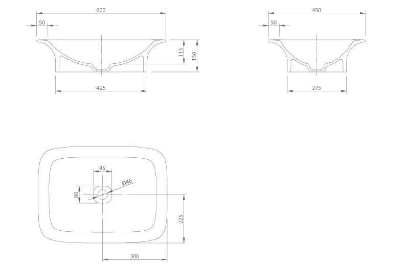 Раковина на стільницю Knief Glam 0600-083-01