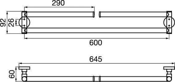 Рушникотримач Emco Eposa 0861 001 60