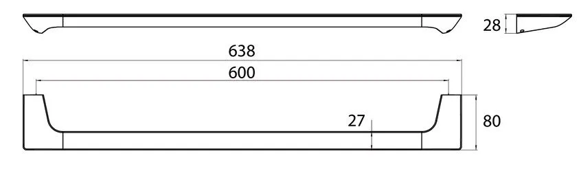 Полотенцедержатель Emco Art 1660 001 60