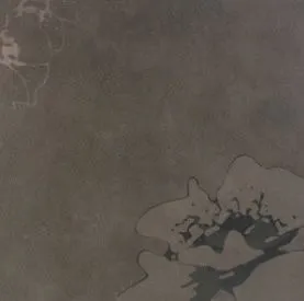 Декоративний елемент 600 х 600 мм Riva Flatile  flower  dark brown (настінний)