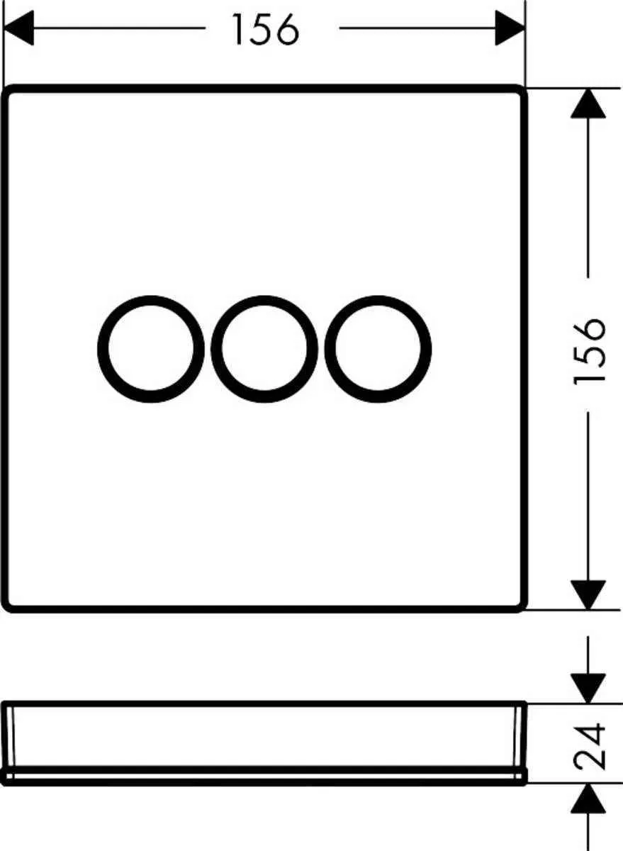 Управління Hansgrohe ShowerSelect 15736400