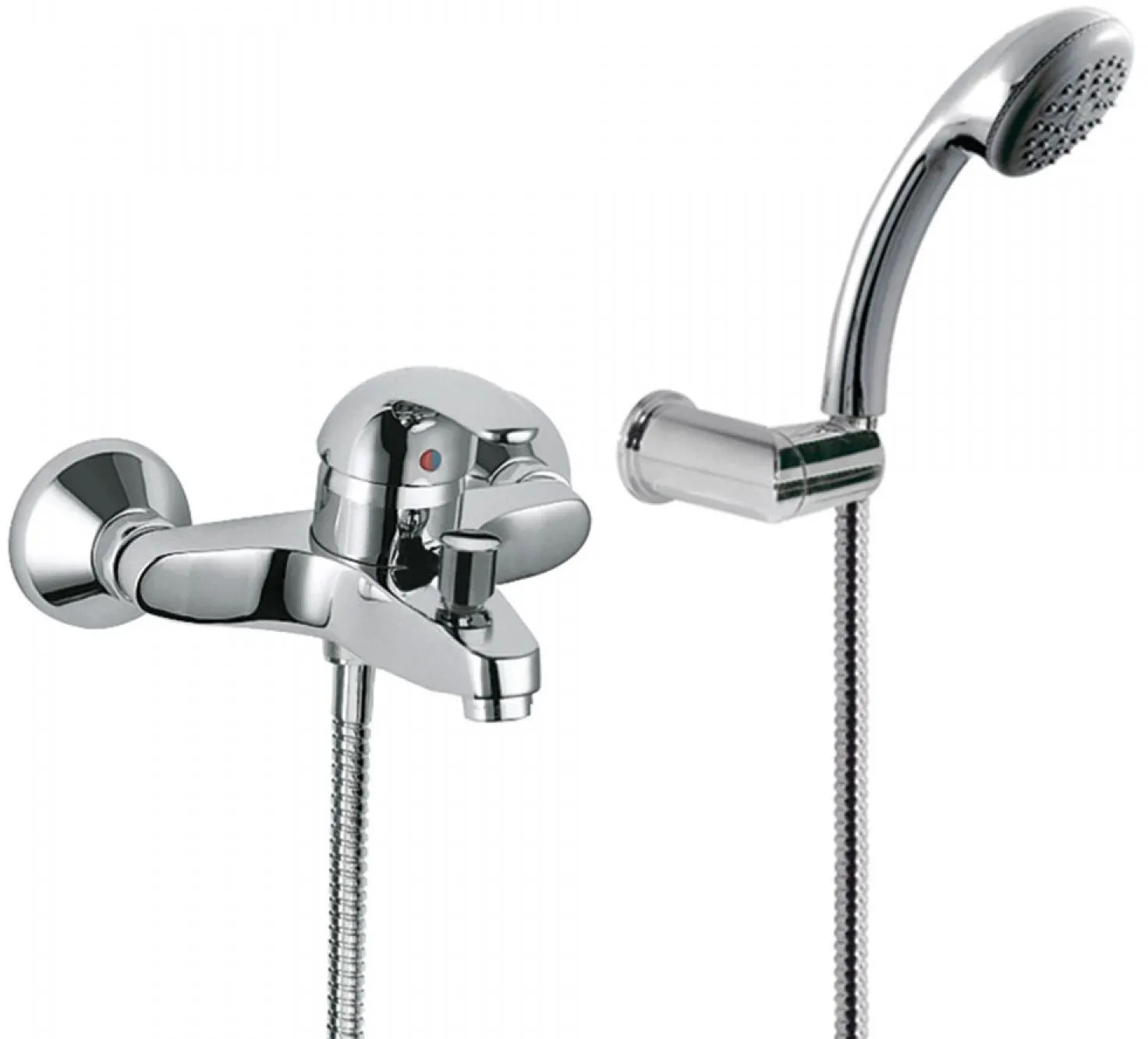 Набор: Смеситель для ванны с душевым набором Mono -Tres