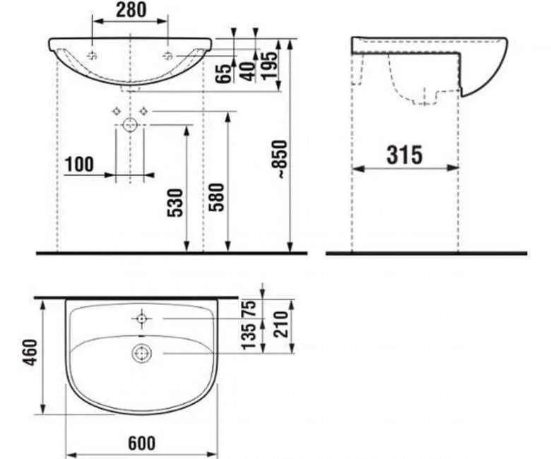 Раковина JIKA LYRA PLUS H8133830001041