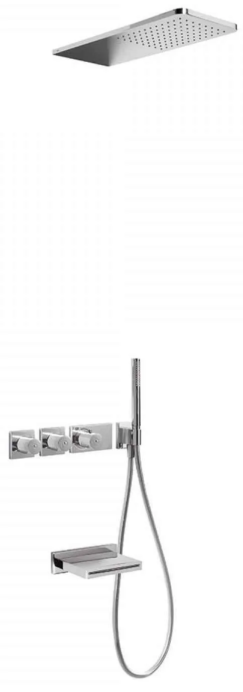 Душевая система для ванны Tres Block System 20735305