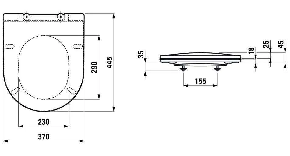 Умивальник Laufen PRO S H8109620001041 H8989650000001