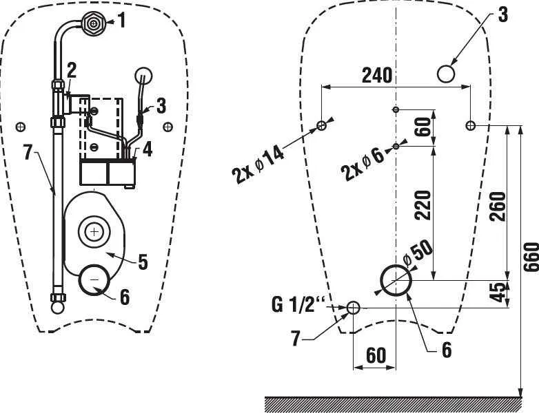 Пісуар JIKA GOLEM