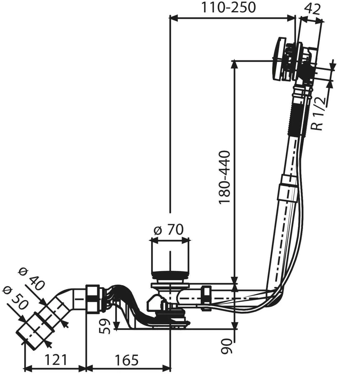 Сифон Jimten 9006747