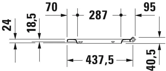 Крышка для унитаза Duravit 0020390000