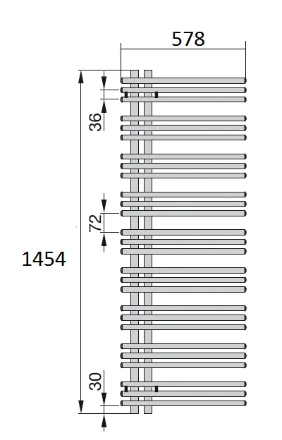 Розпашна душова кабіна Huppe Enjoy Elegance YAECR-130-60/VD