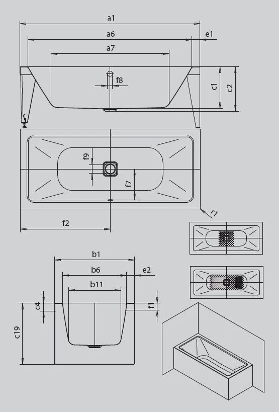 Ванна Meisterstuck Conoduo 1 (пристенная) 1713 4080 0001