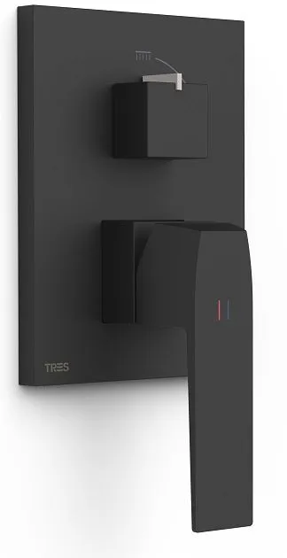 Смеситель для душа и ванны Tres Slim 20228001NM