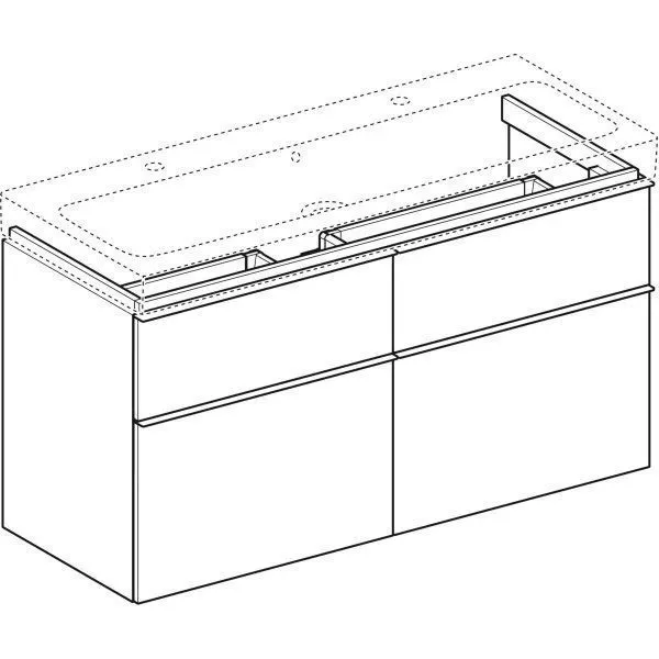 Тумба под умывальник Geberit  iCon 840422000