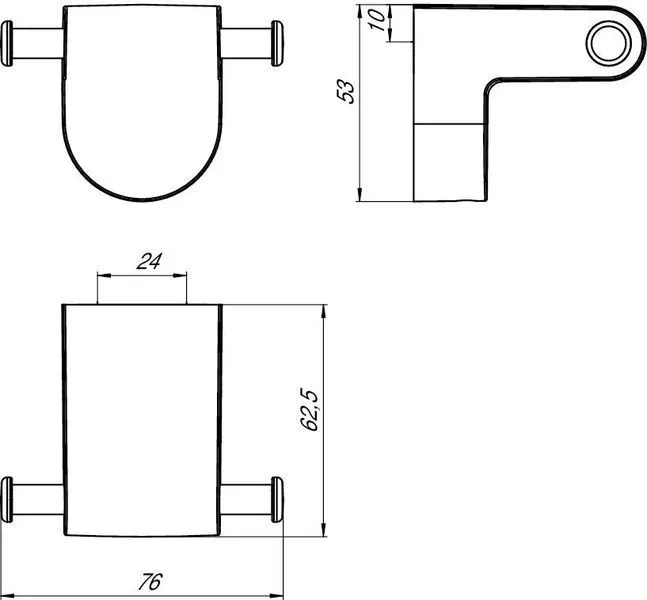 Двойной крючок Emco Mundo 3375 001 02