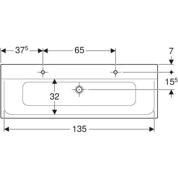 Дзеркальний шафачик Geberit CITTERIO 500.277.00.1