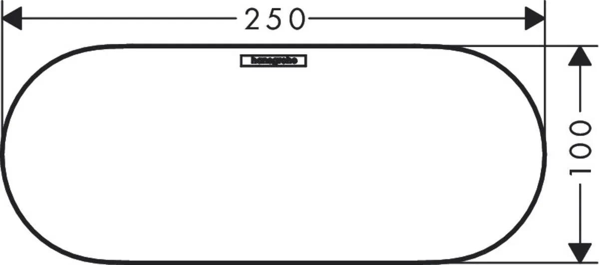 Крышка для бокса Hansgrohe WallStoris 27925700