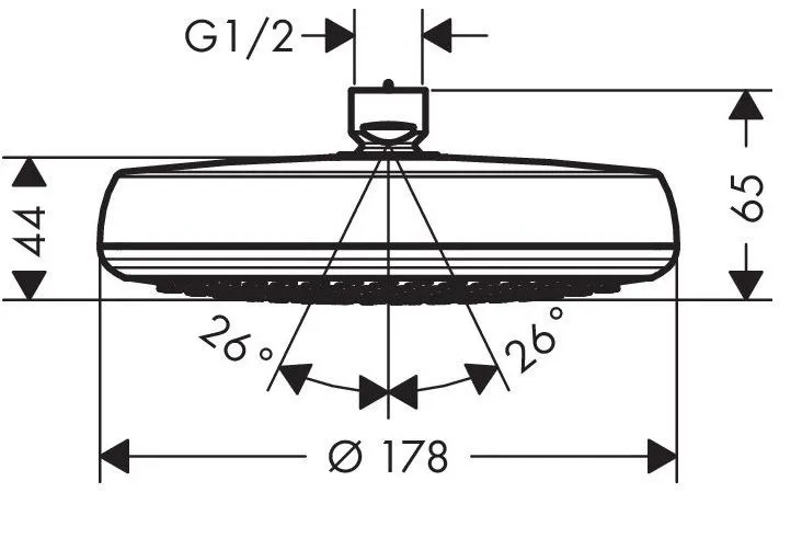 Ручной душ Hansgrohe Metropol 26577400