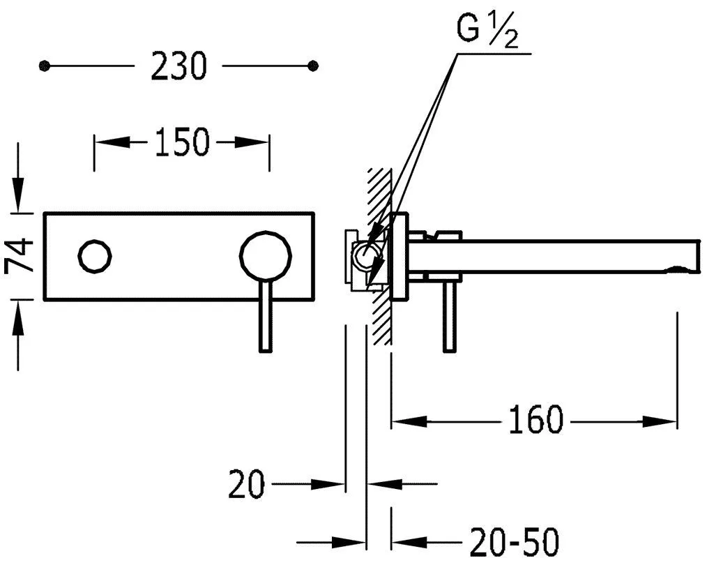 Смесители для раковины Tres Max 6220001