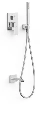 Набор: Смеситель для ванны с душевым набором Tres Cuadro 00628006