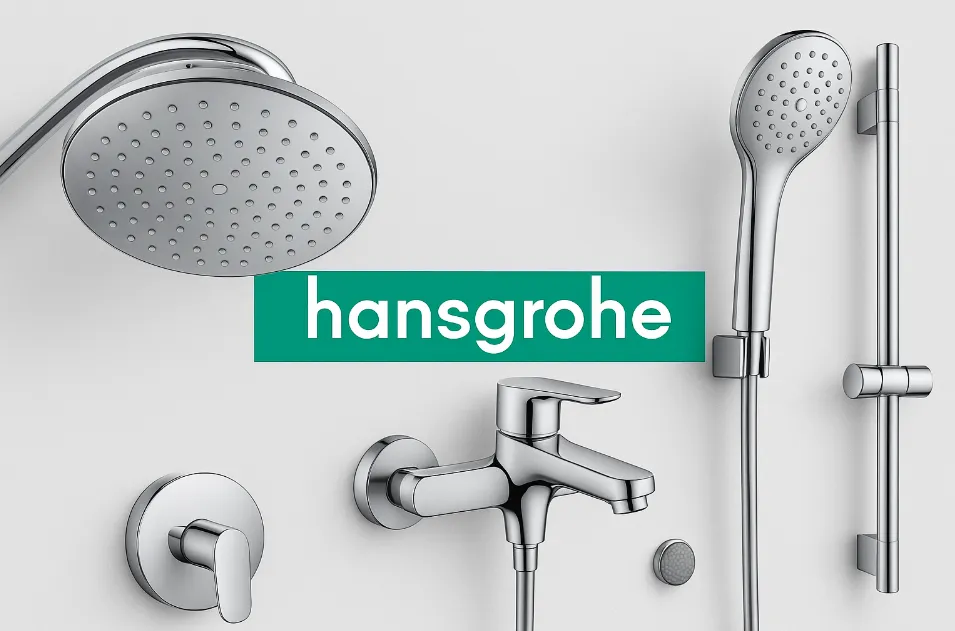 Інновації Hansgrohe: технології AirPower, EcoSmart та QuickClean