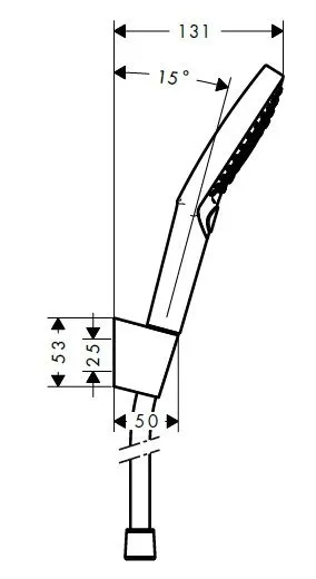 Душевой набор Hansgrohe Raindance Select S (120/1600-1250) 3jet 27669000