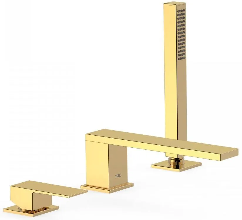 Смеситель для ванны Tres Cuadro 00616105OR