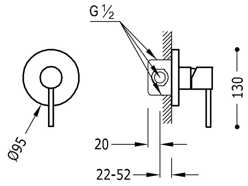 Смесители для ванны Tres Study 26217790