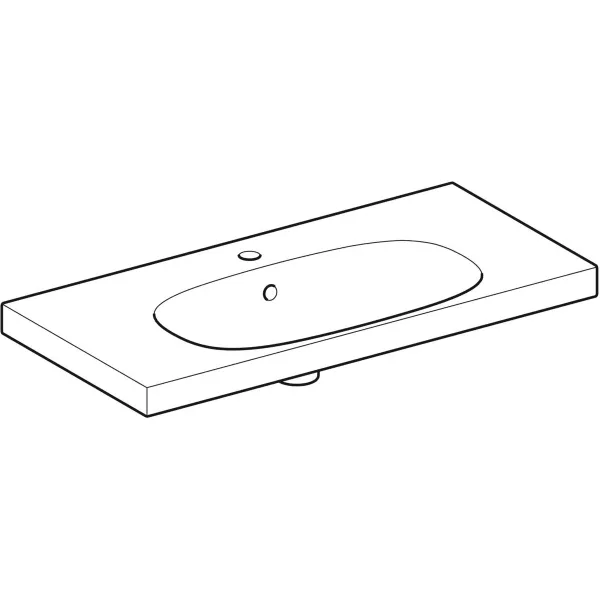 Умывальник подвесной Geberit Acanto 500.633.01.2