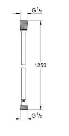 Шланг Grohe Silverflex 28362GL0