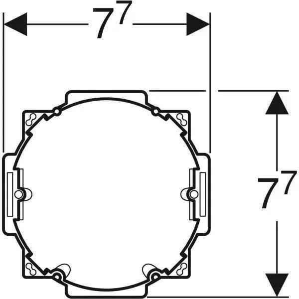 Монтажний комплект Geberit DuoFresh