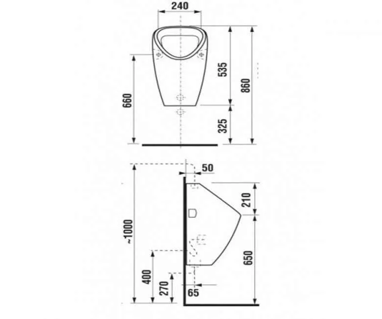 Пісуар JIKA GOLEM H8430700004831